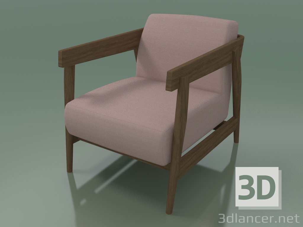 3d model Armchair (305, Natural) - preview