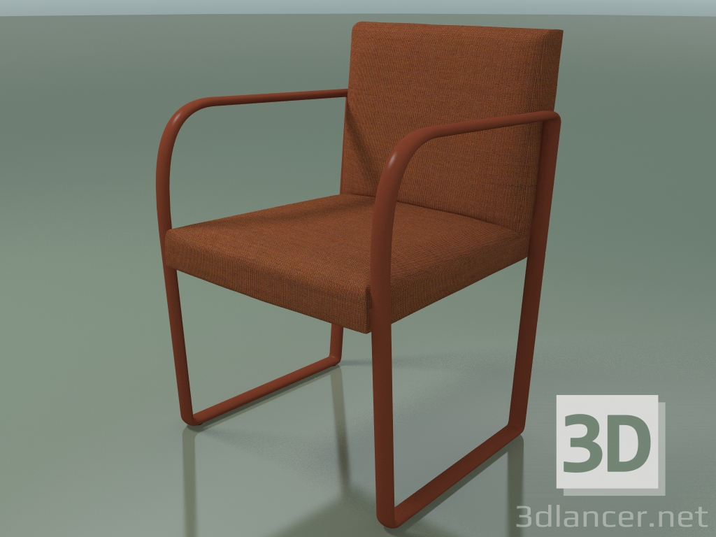 3D Modell Stuhl 6100 (V61 matt, Leinwand 2 CV00454) - Vorschau