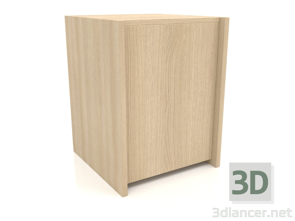 3 डी मॉडल कैबिनेट एसटी 07 (392х409х516, लकड़ी सफेद) - पूर्वावलोकन
