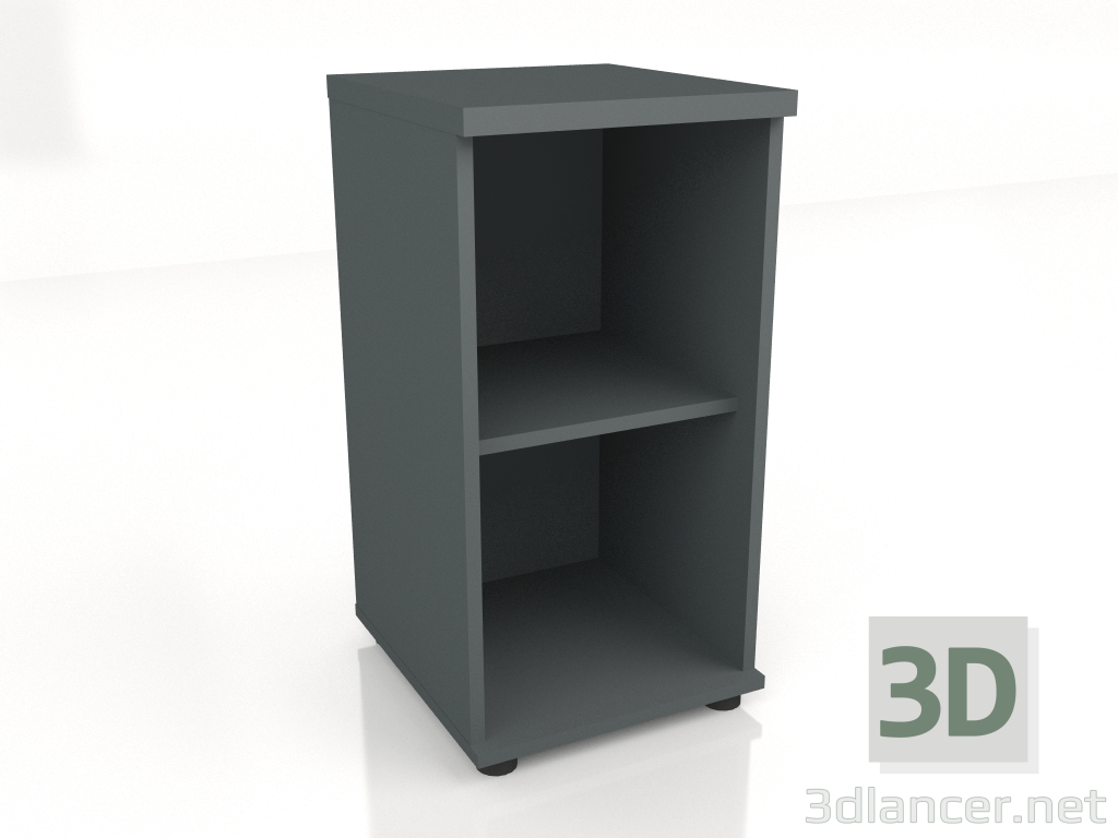 3D Modell Bücherregal Standard A2902 (402x432x777) - Vorschau