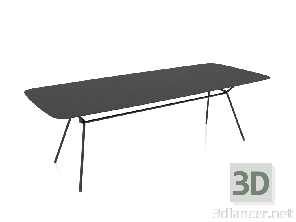 modello 3D Tavolo da pranzo 240x100 - anteprima