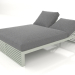 3 डी मॉडल आराम के लिए बिस्तर 140 (सीमेंट ग्रे) - पूर्वावलोकन