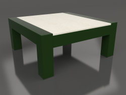 Side table (Bottle green, DEKTON Danae)