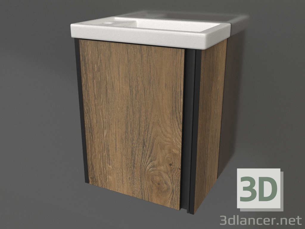 modèle 3D Armoire suspendue 45 cm (URB0145DB) - preview