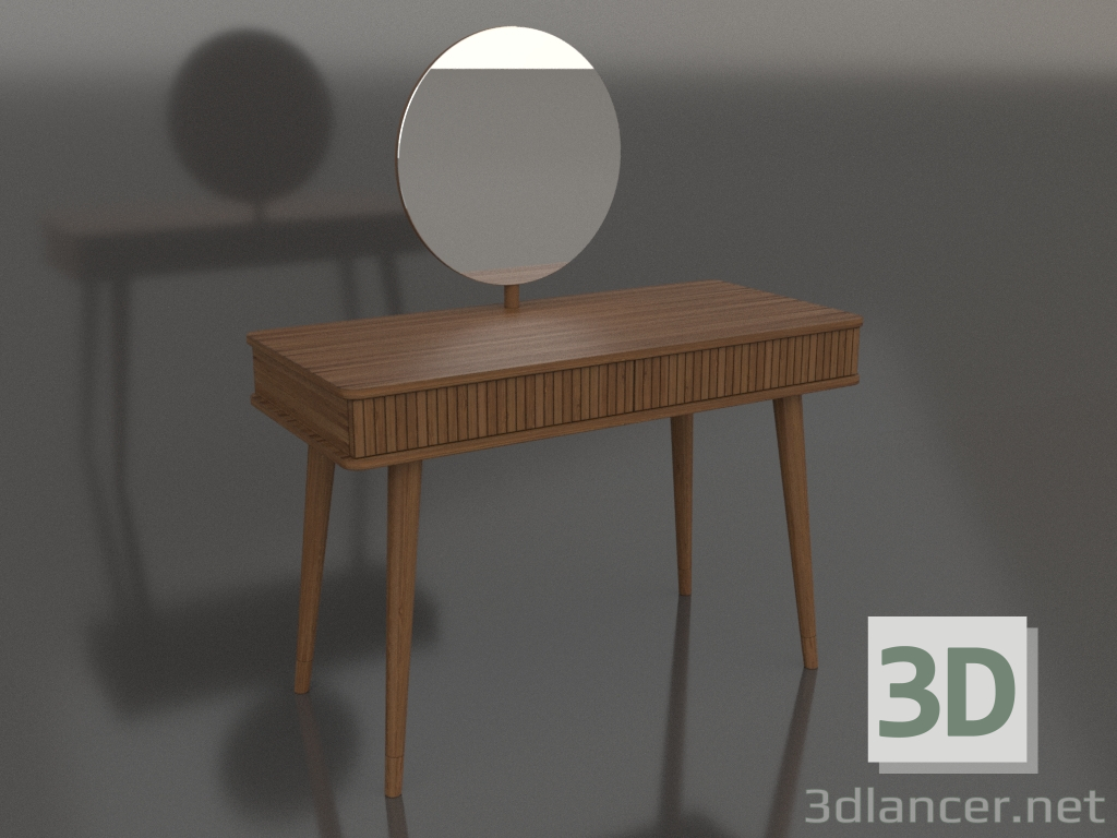 3D modeli Tuvalet masası MISS 1100x500 mm (açık ceviz) - önizleme