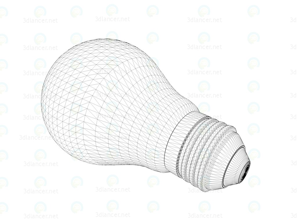 modelo 3D Foco - lámpara - escuchar modelo 3D Foco - lámpara - escuchar