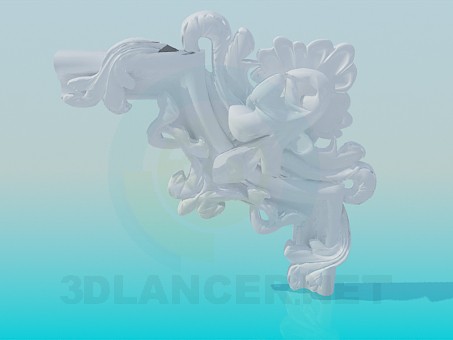 modelo 3D Unidades de la esquina - escuchar modelo 3D Unidades de la esquina - escuchar