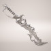 3d Darkness sword / Sword of Darkness model buy - render