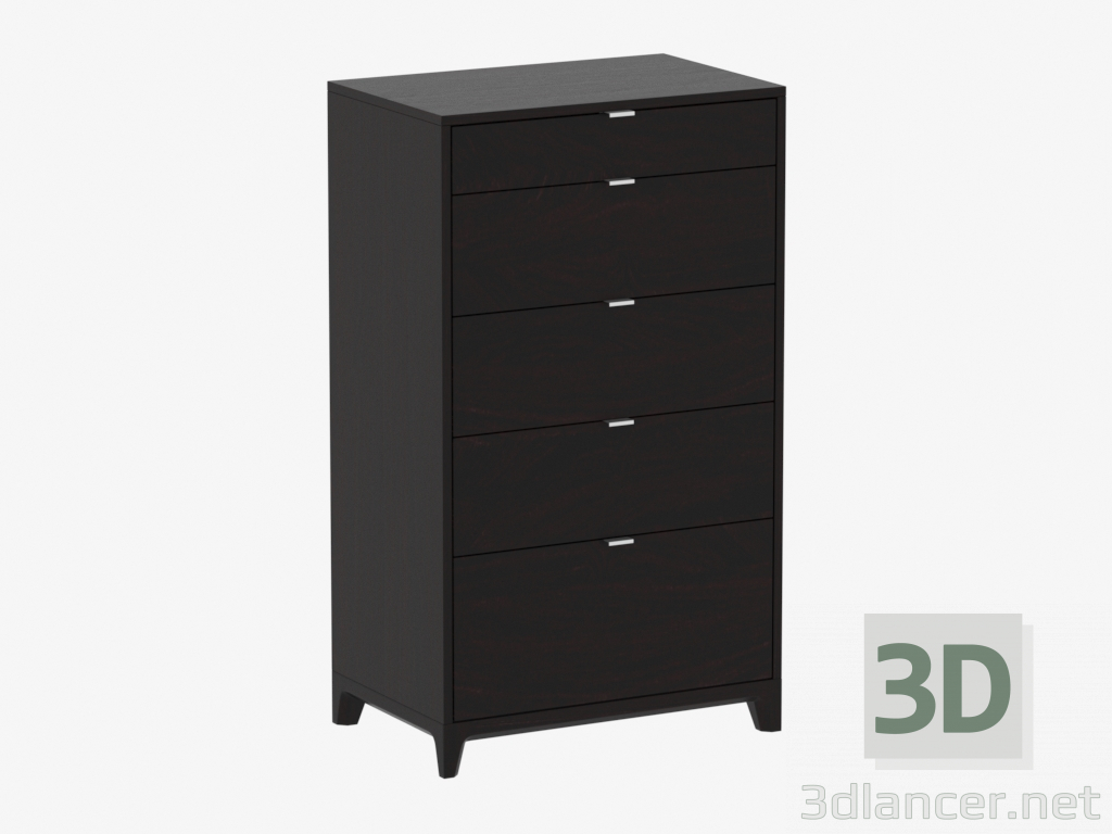 3d model High cabinet CASE (IDC022103000) - preview
