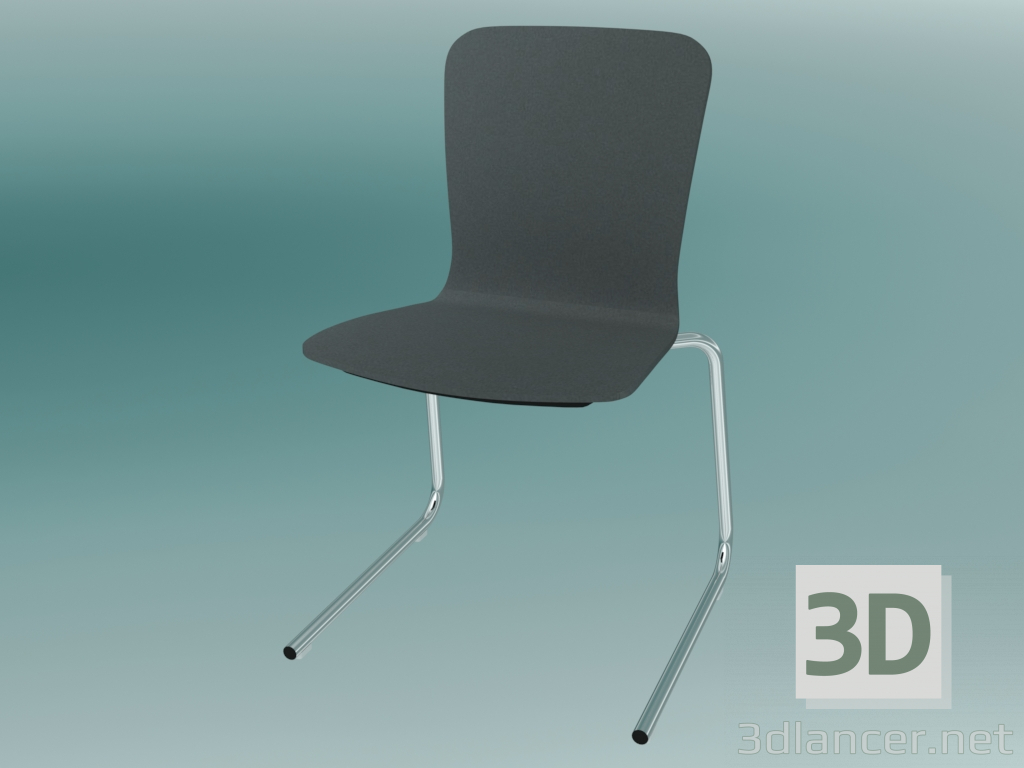 3d model Visitor Chair (K13V2) - preview