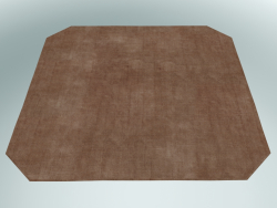 Doormat The Moor (AP6, 240x240cm, Red Heather)