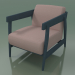 3D Modell Sessel (305, blau) - Vorschau