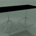 3D modeli Çift tabanlı 5738 dikdörtgen masa (H 72.5 - 79x159 cm, Siyah, LU1) - önizleme