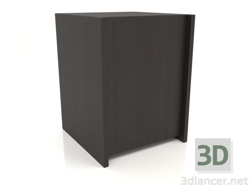 3 डी मॉडल कैबिनेट एसटी 07 (392х409х516, लकड़ी का भूरा गहरा) - पूर्वावलोकन