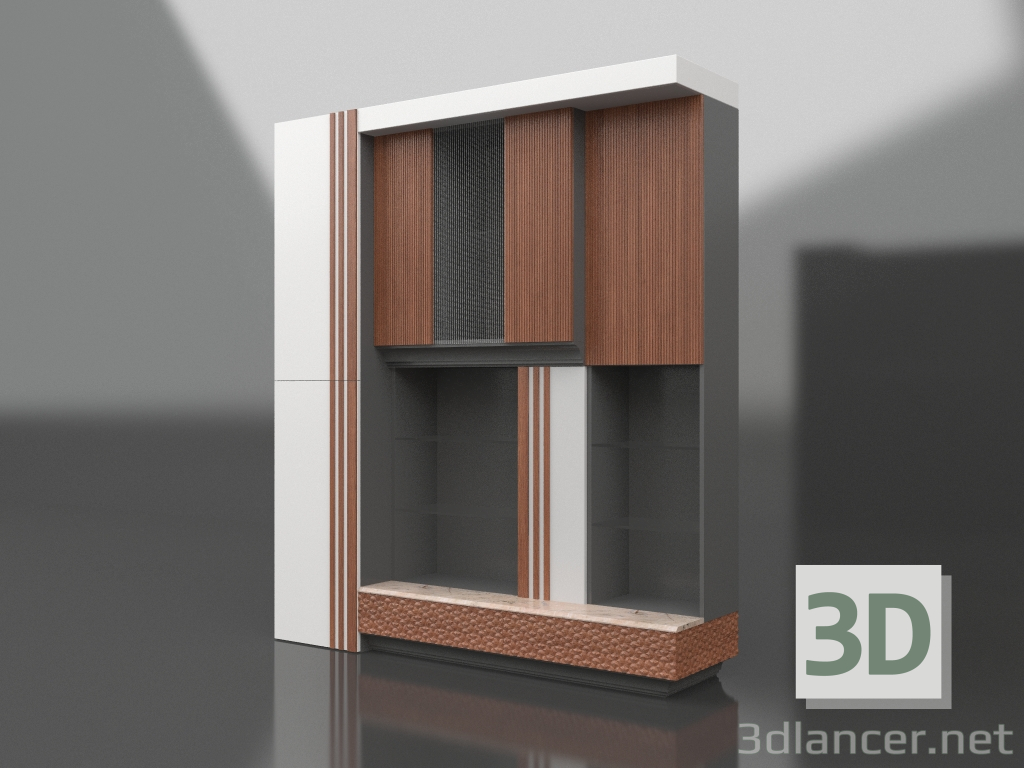 3D Modell Modulare Suite (Wohnzimmer) - Vorschau