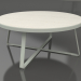 modello 3D Tavolo da pranzo rotondo Ø175 (DEKTON Danae, Grigio cemento) - anteprima