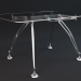 modello 3D tavolo futuristico - anteprima