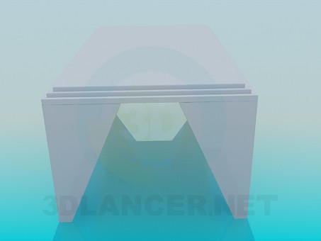 modelo 3D Banco de - escuchar modelo 3D Banco de - escuchar