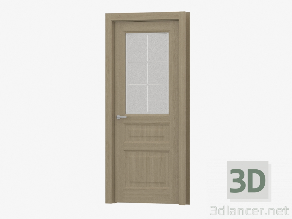 3d модель Дверь межкомнатная (142.41 Г-П6) – превью