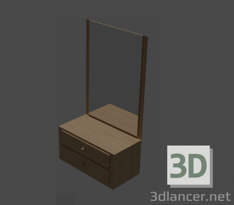 3D Modell Sideboard - Vorschau