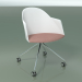 3D Modell Stuhl 2233 (4 Räder, CRO, PC00001 Polypropylen, mit Kissen) - Vorschau