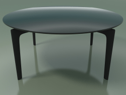 Round table 6707 (H 36.5 - Ø84 cm, Smoked glass, V44)