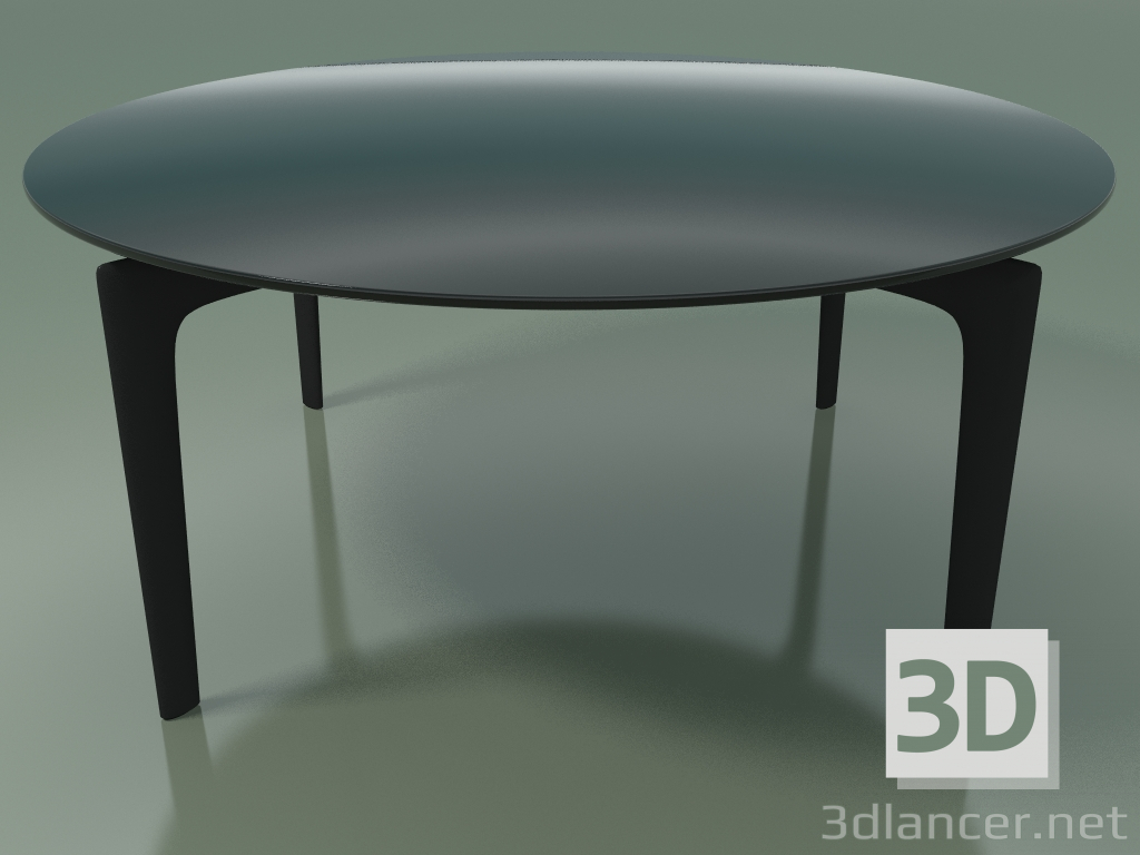 3D modeli Yuvarlak masa 6707 (H 36.5 - Ø84 cm, Füme cam, V44) - önizleme