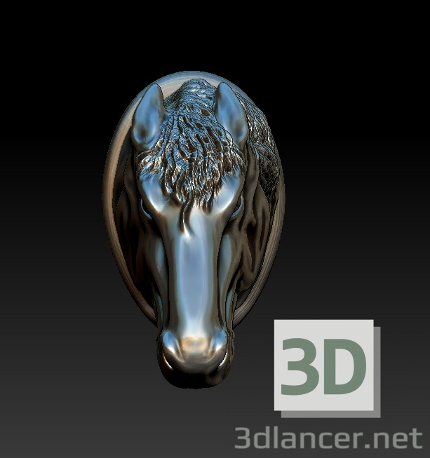 3D At modeli satın - render