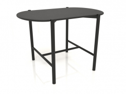डाइनिंग टेबल DT 08 (1100x740x754, वुड ब्लैक)
