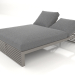 3d модель Ліжко для відпочинку 140 (Quartz grey) – превью
