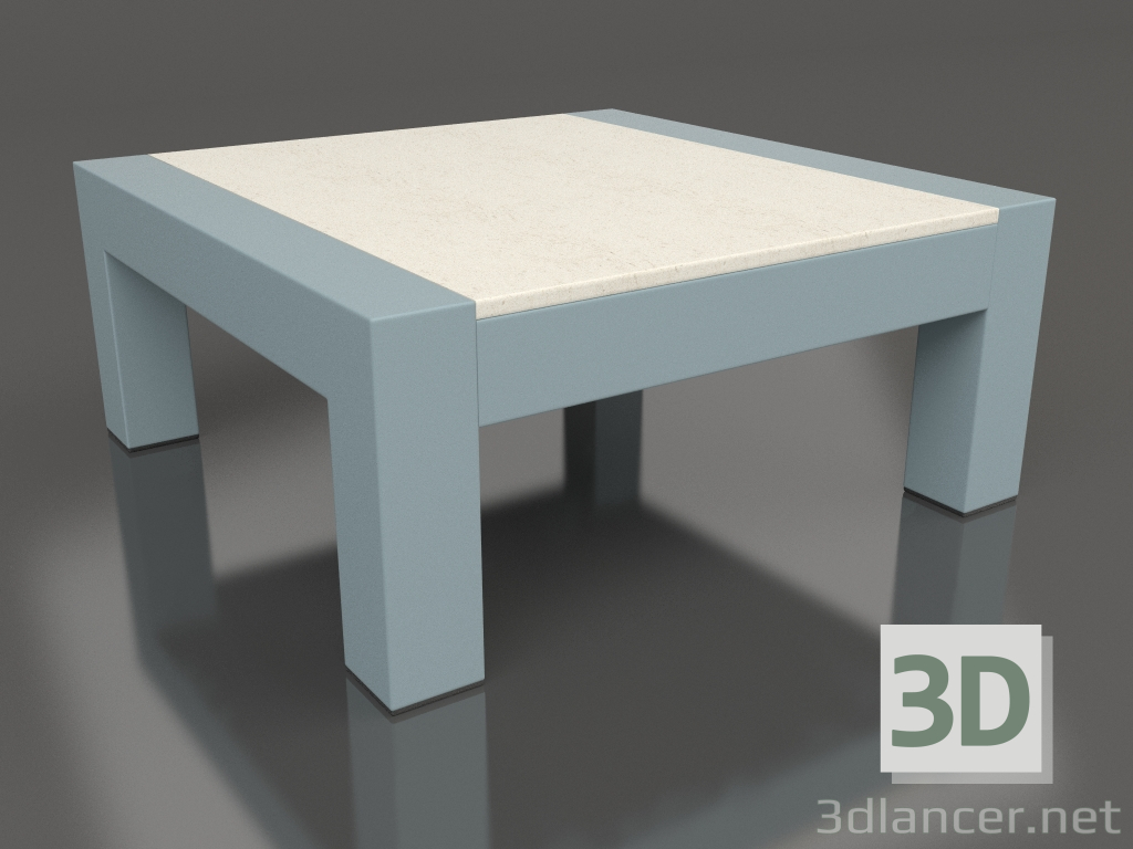 modèle 3D Table d'appoint (Bleu gris, DEKTON Danae) - preview