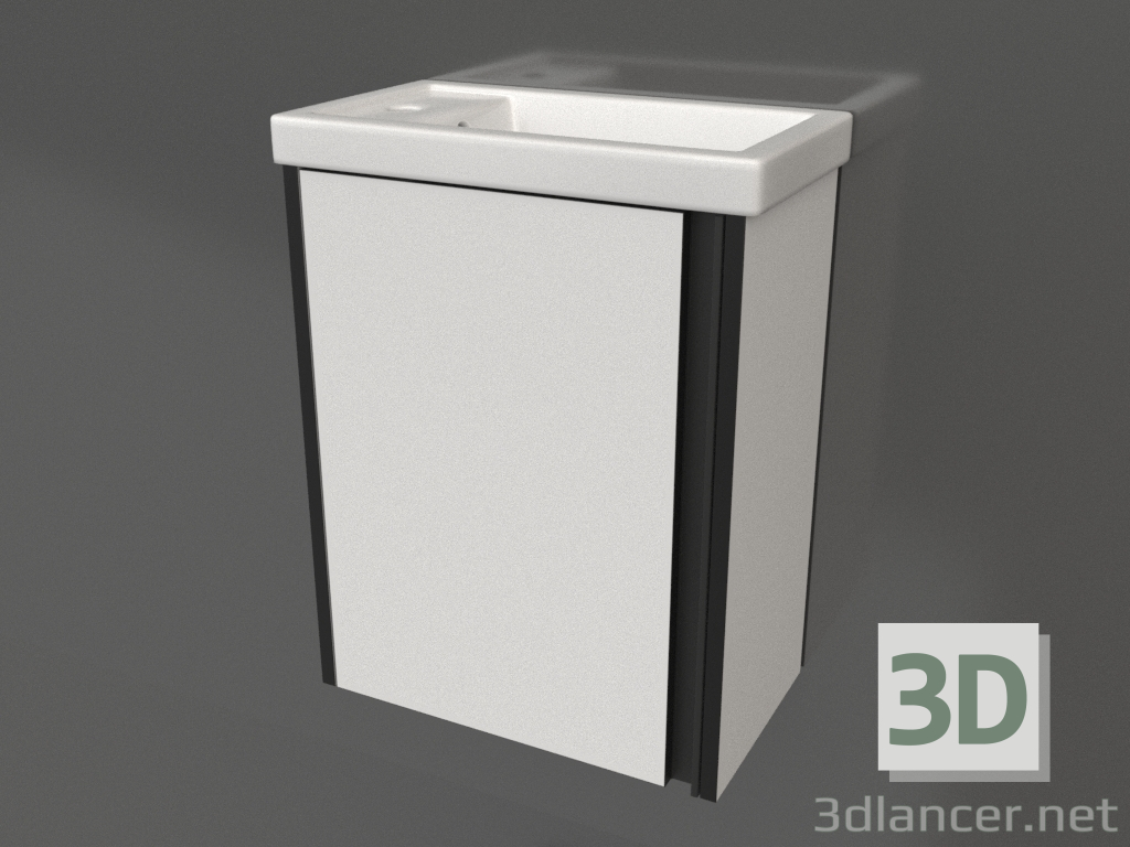 3d model Hanging cabinet 45 cm (URB0145W) - preview