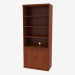 3d model Bookcase with open shelves (4821-11) - preview