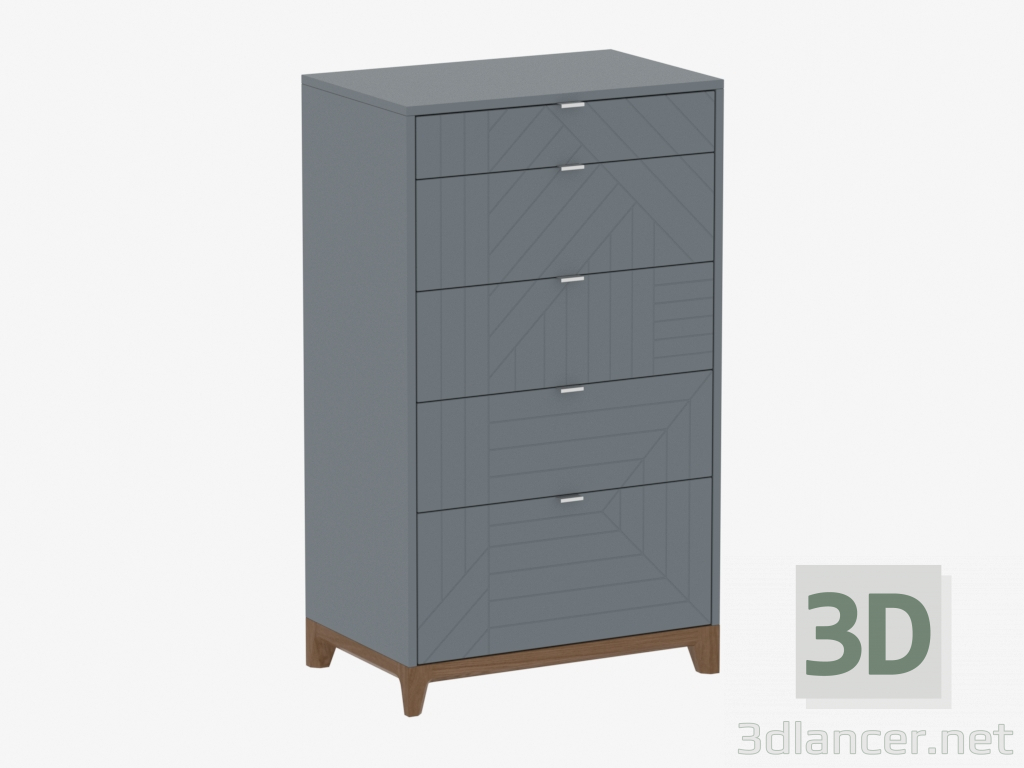 3d model High CASE Chest (IDC022101919) - preview