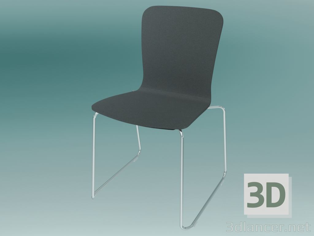 modèle 3D Chaise visiteur (K13V3) - preview