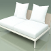 3d model Central sofa module 006 (Metal Milk, Batyline Sand) - preview