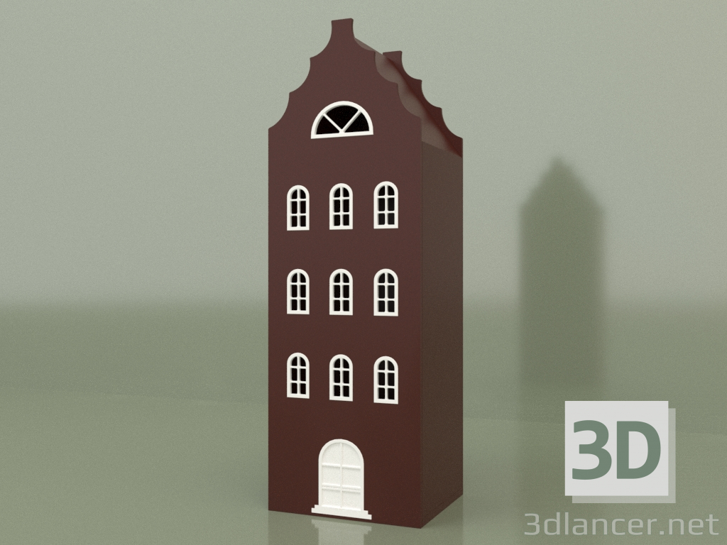 3D modeli Gardırop ev XL-9 (Arabika) - önizleme