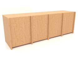 Cabinet ST 07 (1530х409х516, wood mahogany veneer)