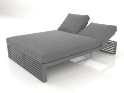 Lounge bed 140 (Anthracite)