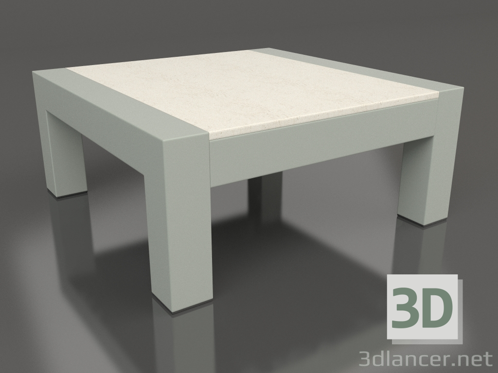 3 डी मॉडल साइड टेबल (सीमेंट ग्रे, डेक्कन डैने) - पूर्वावलोकन