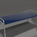 3d model Coffee table 153 with an aluminum tabletop (Night blue) - preview