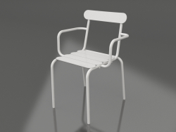 Chaise de salle à manger (Gris)