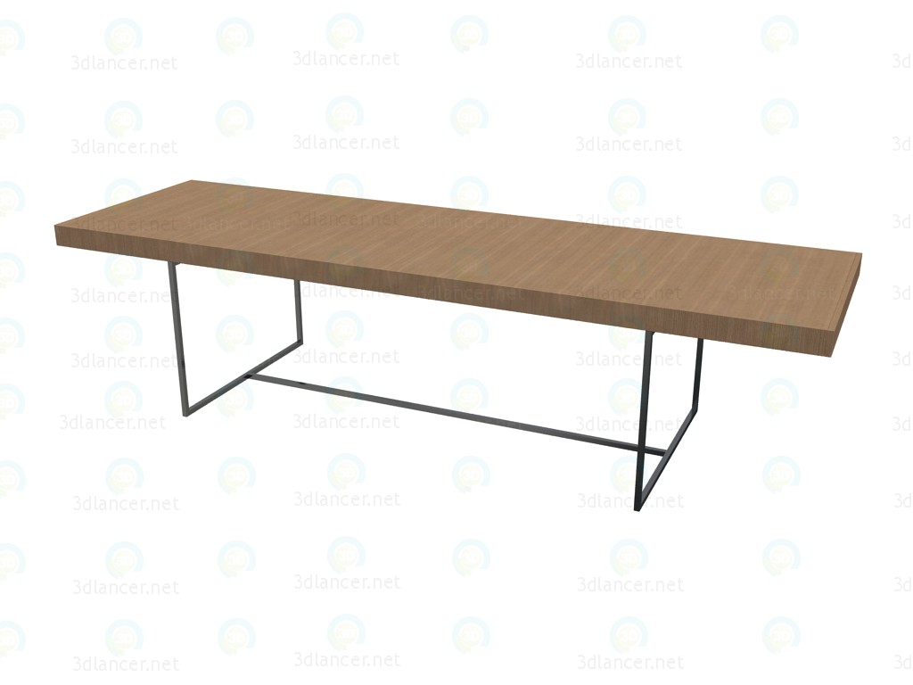 3d model Mesa de comedor TAS190A - vista previa