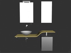 Modular system for bathroom (song 5)