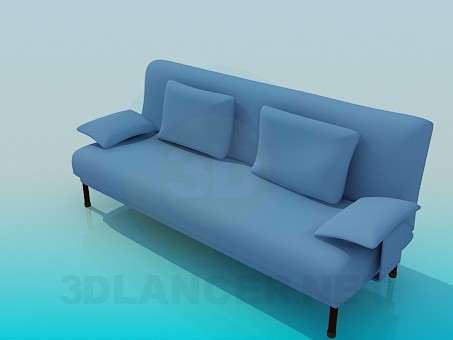 3d модель Диван – превью 3d модель Диван – превью