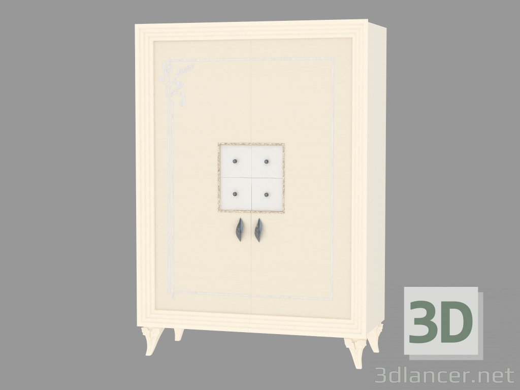 3d model MOBTOD2F cabinet - preview
