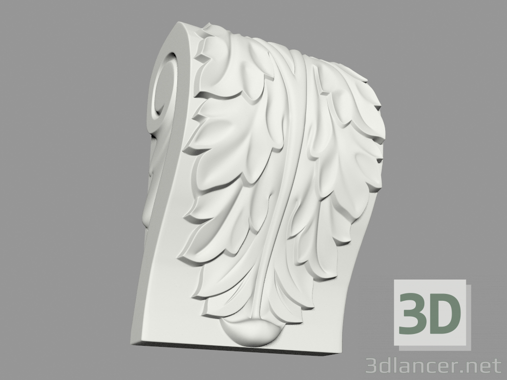 3D modeli Braketi (KR28) - önizleme