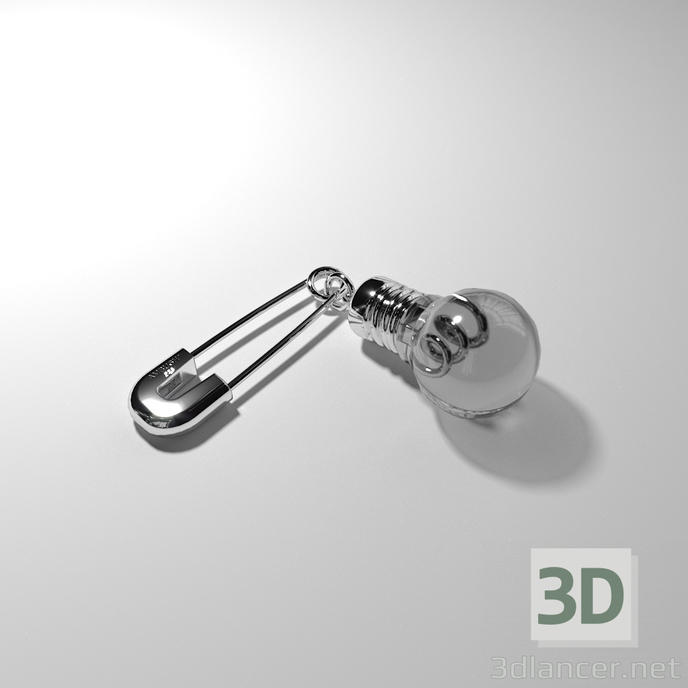 Pendientes-Emboscada 3D modelo Compro - render