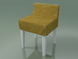 कुर्सी (23, चमकदार सफेद)