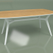modello 3D Tavolo da pranzo Johann Oak (bianco, 1800x1000) - anteprima